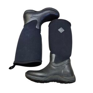 Muck Boot Company Arctic Adventure Black Waterproof Winter Boots Womens 8 100014